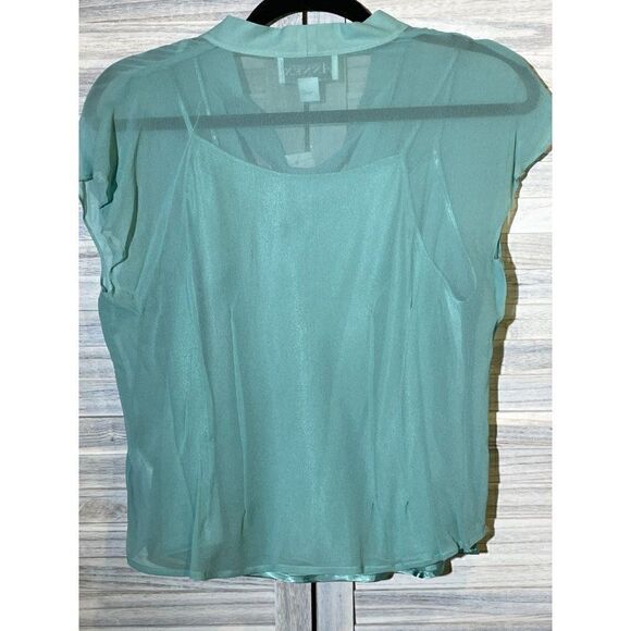 NWT Casual Corner Annex Silk Blouse and Cami - Picture 8 of 14